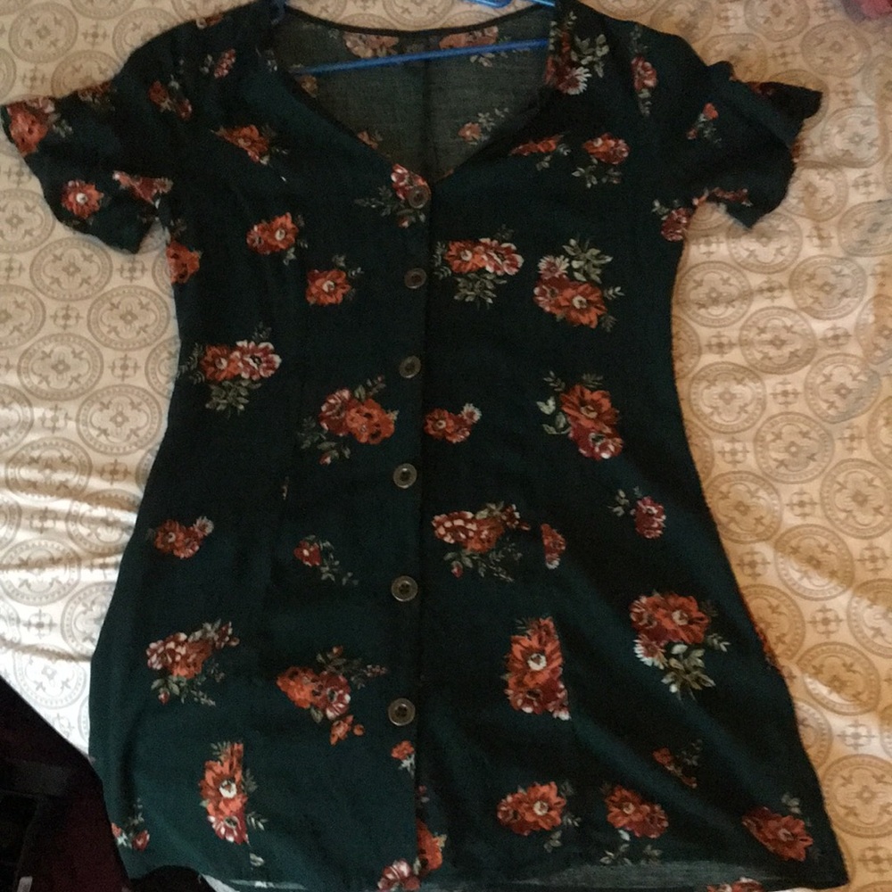 Vintage-esque Button-Up Dress
